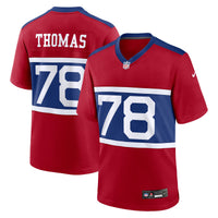 New York Giants Andrew Thomas Red jersey – view 1