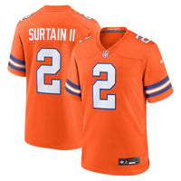 Denver Broncos Patrick Surtain II Orange jersey – view 1