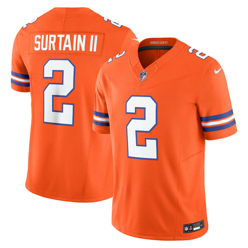 Denver Broncos Patrick Surtain II Orange jersey – view 1