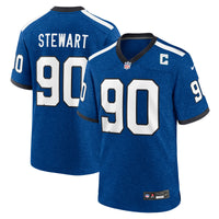 Indianapolis Colts Grover Stewart Blue jersey – view 1