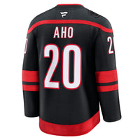 Carolina Hurricanes Sebastian Aho Black jersey – view 4