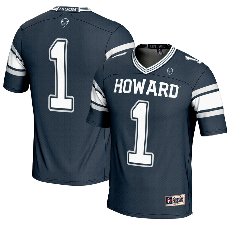 Howard Bison Navy jersey – view 1
