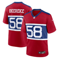 New York Giants Bobby Okereke Red jersey – view 2