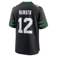 New York Jets Joe Namath Black jersey – view 4