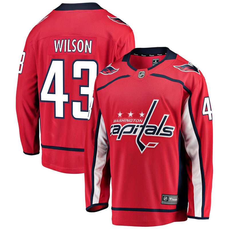 Washington Capitals Tom Wilson Red jersey – view 1