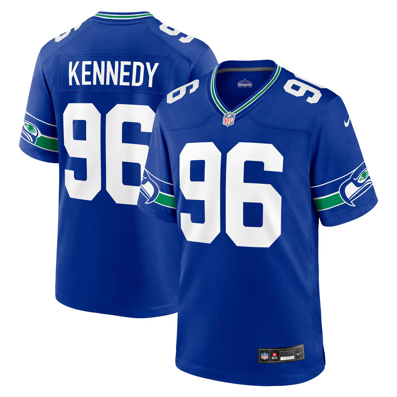 Seattle Seahawks Cortez Kennedy Royal jersey – view 1