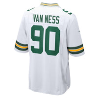 Green Bay Packers Lukas Van Ness White jersey – view 4