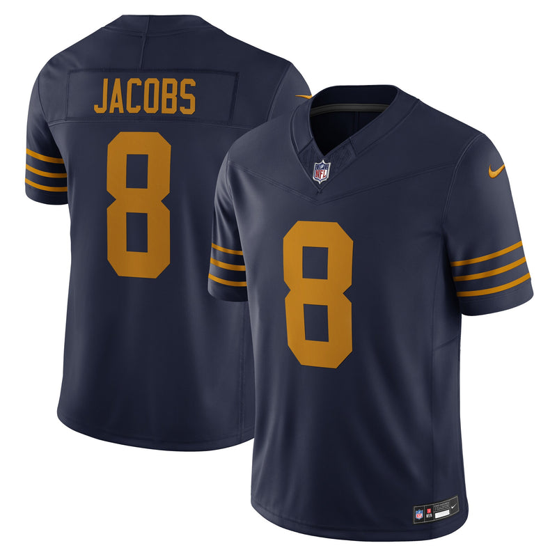 Green Bay Packers Josh Jacobs Navy jersey – view 1