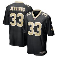 New Orleans Saints Anfernee Jennings Black jersey – view 1