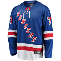 New York Rangers Matt Rempe Blue jersey – view 3