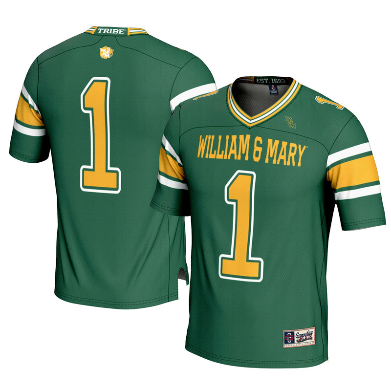 William & Mary Tribe Green jersey – view 1