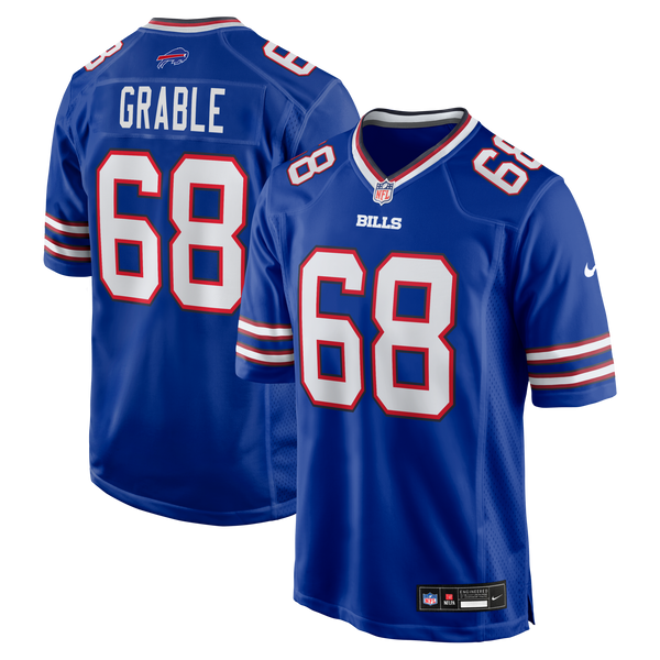 Buffalo Bills Tylan Grable Nike Royal Game Jersey