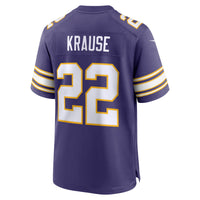 Minnesota Vikings Paul Krause Purple jersey – view 4
