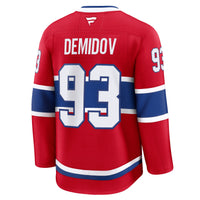 Montreal Canadiens Ivan Demidov Red jersey – view 4