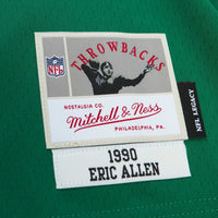 Philadelphia Eagles Eric Allen Kelly Green jersey – view 6