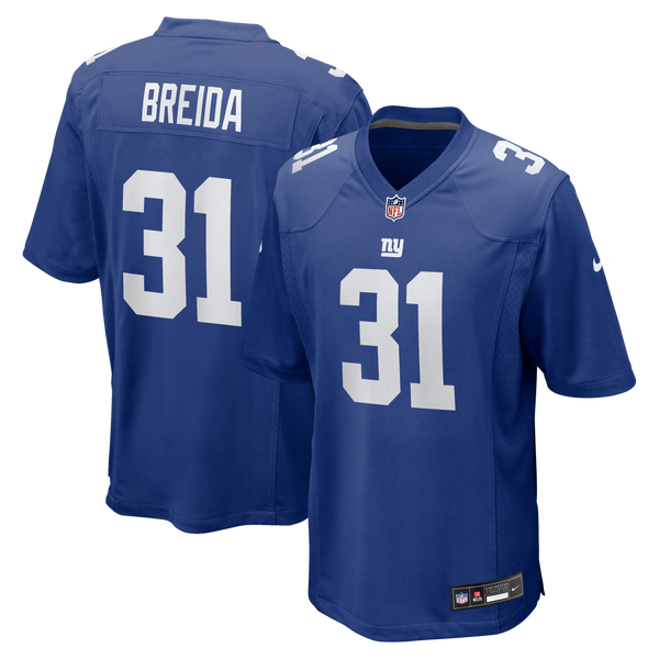 New York Giants Matt Breida Nike Royal Game Jersey