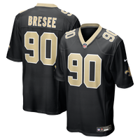 New Orleans Saints Bryan Bresee Black jersey – view 1