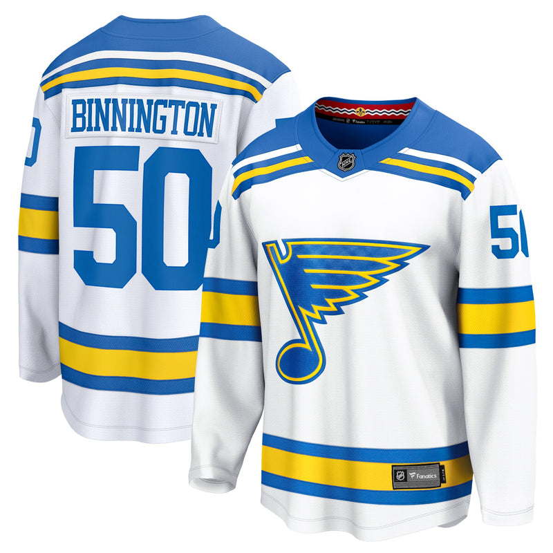 St. Louis Blues White jersey – view 1