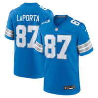 Detroit Lions Sam LaPorta Blue jersey – view 2