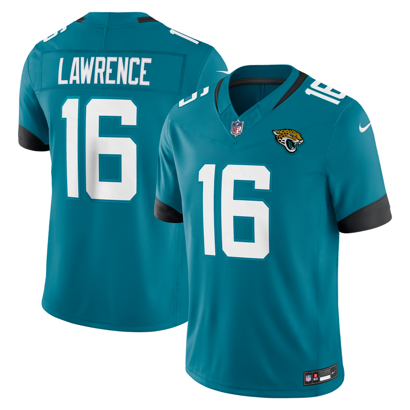 Jacksonville Jaguars Trevor Lawrence Teal jersey – view 1