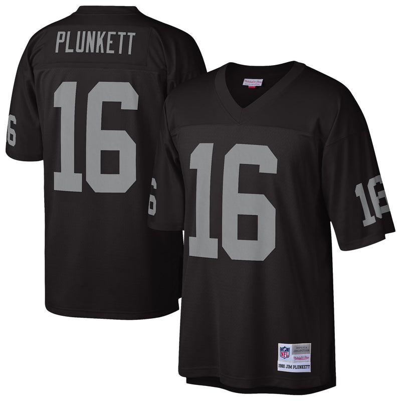 Oakland Raiders Jim Plunkett Black jersey – view 1