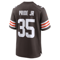 Cleveland Browns Toriano Pride Jr. Brown jersey – view 6