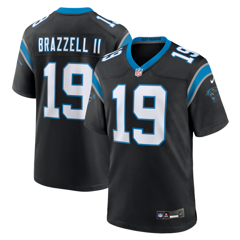 Carolina Panthers Chris Brazzell II Black jersey – view 1