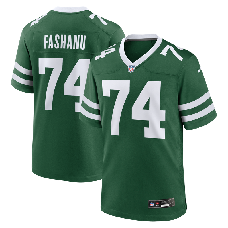 New York Jets Olu Fashanu Green jersey – view 1