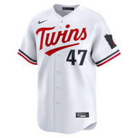 Minnesota Twins Edouard Julien White jersey – view 3