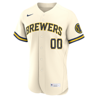 Milwaukee Brewers Cream jersey – view 3