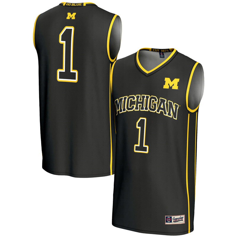 Michigan Wolverines Black jersey – view 1
