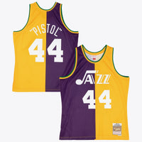 New Orleans Jazz Purple/Yellow jersey – view 1