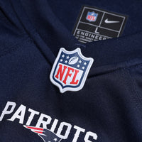 New England Patriots Caleb Lomu Navy jersey – view 7