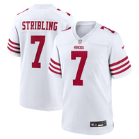 San Francisco 49ers De'Zhaun Stribling White jersey – view 2