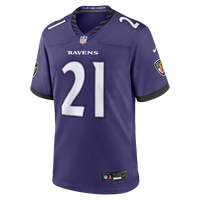 Baltimore Ravens Jaylinn Hawkins Purple jersey – view 3