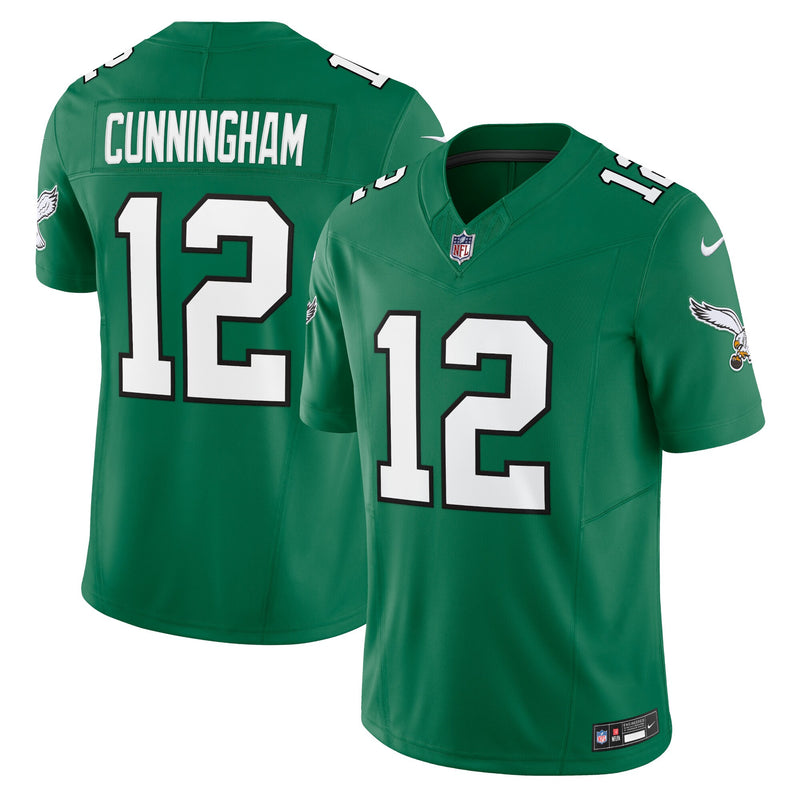 Philadelphia Eagles Randall Cunningham Kelly Green jersey – view 1