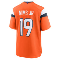 Denver Broncos Marvin Mims Jr Orange jersey – view 3