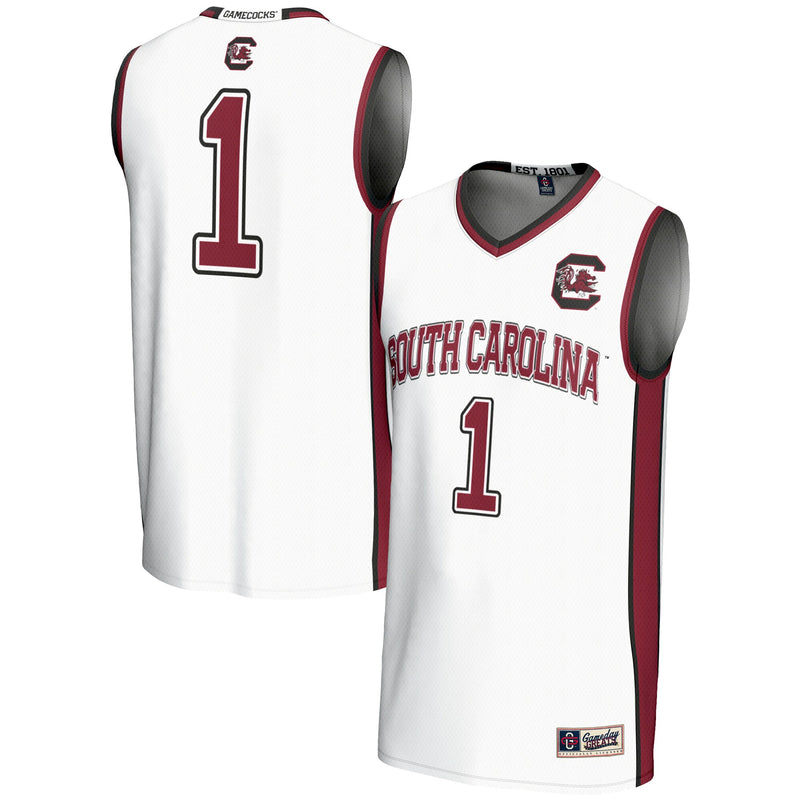 South Carolina Gamecocks Lightweight White jersey – view 1