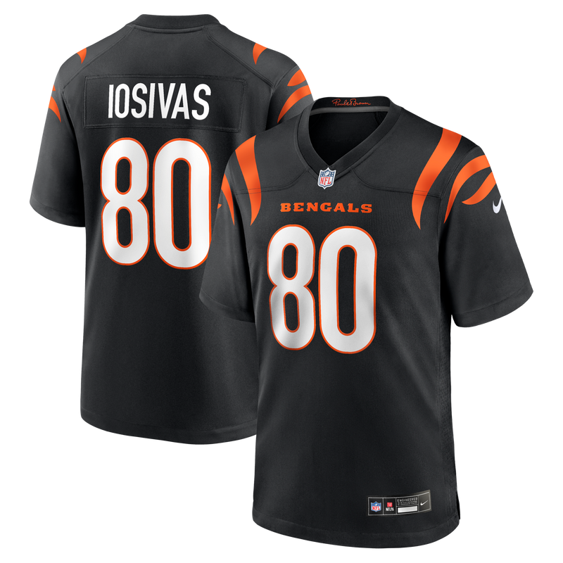 Cincinnati Bengals Andrei Iosivas Black jersey – view 1