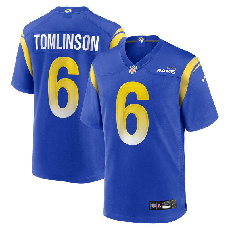 Los Angeles Rams Tre'Vius Hodges-Tomlinson Royal jersey – view 1