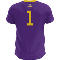 LSU Tigers GameDay Greats Purple jersey – view 4
