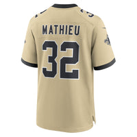 New Orleans Saints Tyrann Mathieu Gold jersey – view 4
