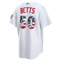 Los Angeles Dodgers White jersey – view 4