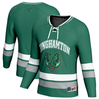 Binghamton Bearcats Spirit Hockey Green jersey – view 2