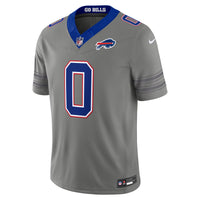 Buffalo Bills Keon Coleman Gray jersey – view 3