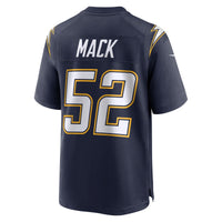 Los Angeles Chargers Khalil Mack Navy jersey – view 4
