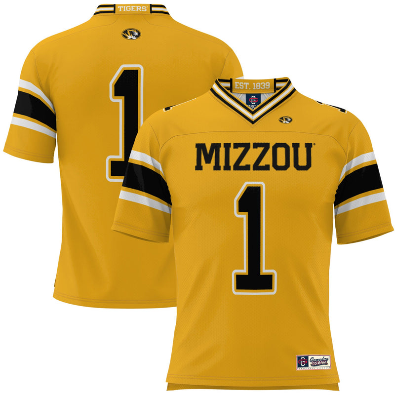 Missouri Tigers Gold jersey – view 1