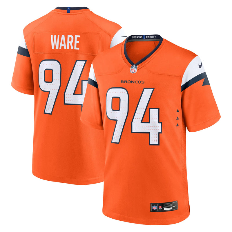 Denver Broncos DeMarcus Ware Orange jersey – view 1