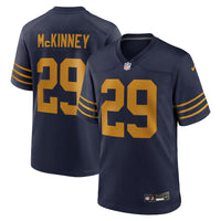 Green Bay Packers Xavier McKinney Navy jersey – view 2