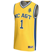 North Carolina A&T Aggies Gold jersey – view 3